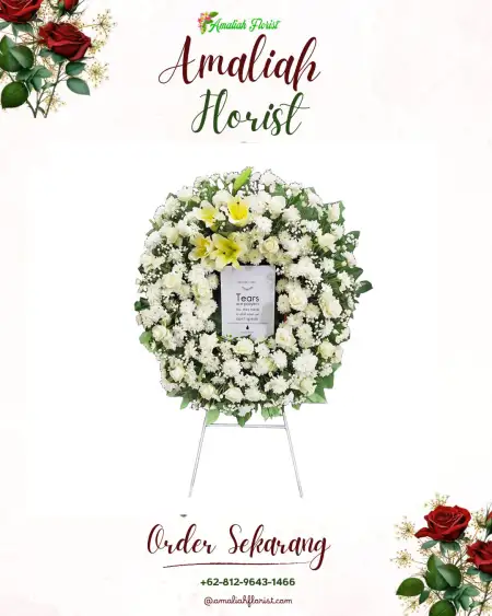 Krans Bunga Duka Lambangan Wetan